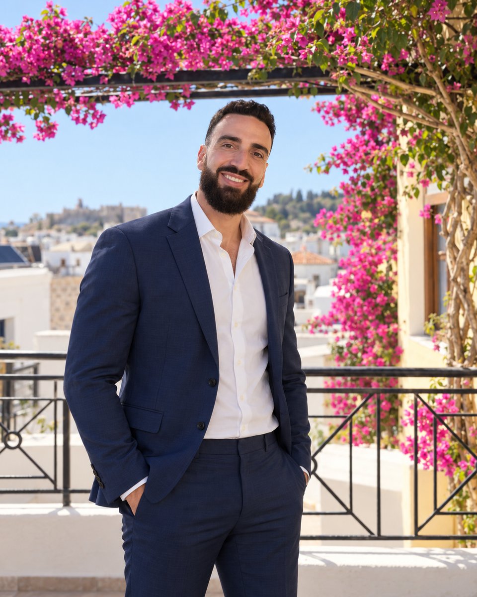 Iakynthos Merkis, founder of MrBNB Cyprus